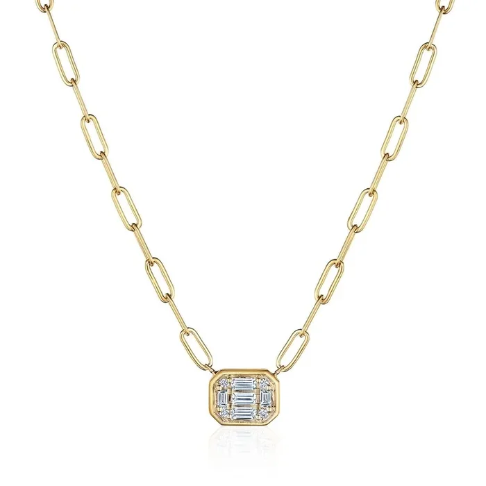 KWIAT Sunburst Diamond Necklace