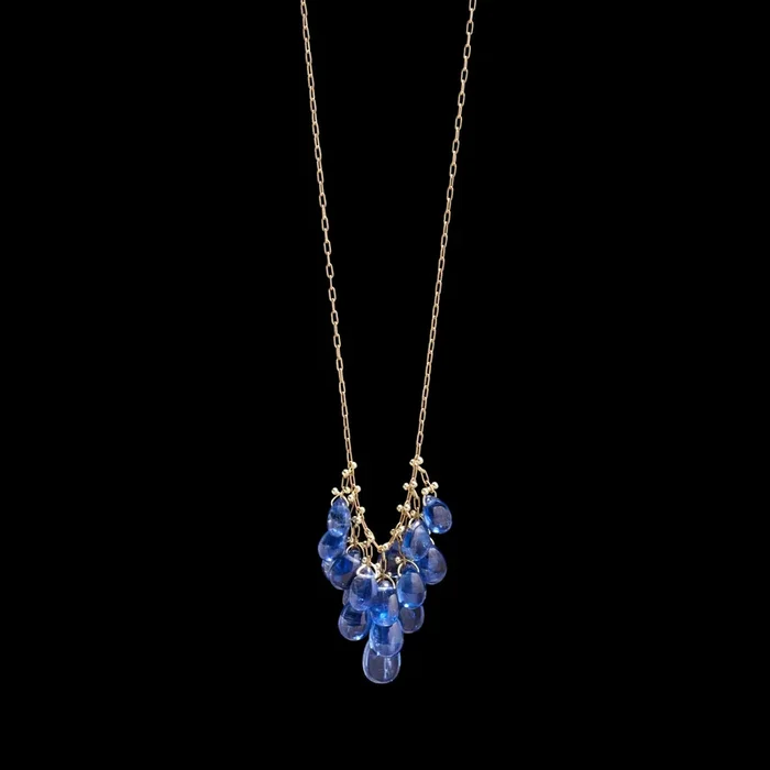 Kyanite Waterfall Necklace