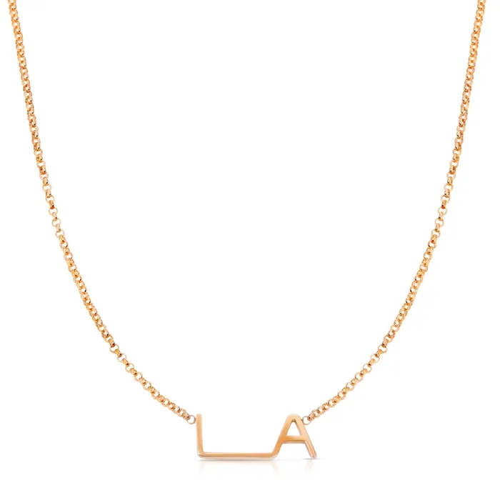 LA ORIGINAL NECKLACE – 14k ROSE GOLD