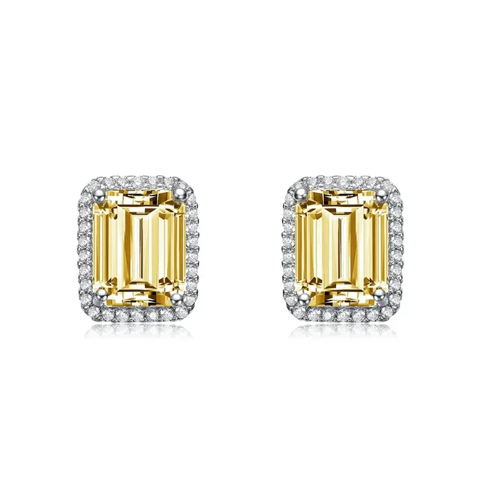 La Scène Sunlit Radiance Couture Stud Earrings