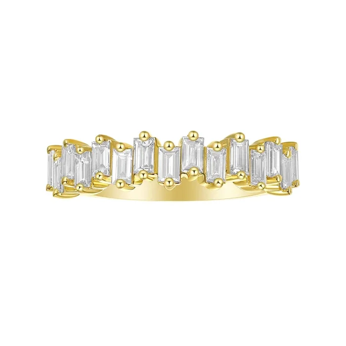 Lab Grown Baguette Diamond Band