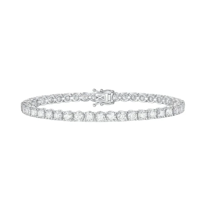 Lab Grown Diamond Line Bracelet (9.07 tcw)