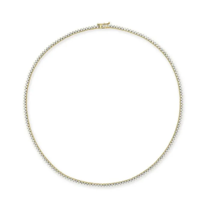 Lab Grown Diamond Tennis Necklace
