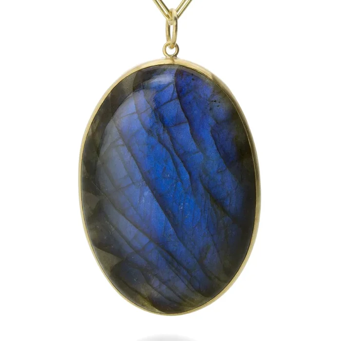 Labradorite Cabochon Pendant (Pendant Only)