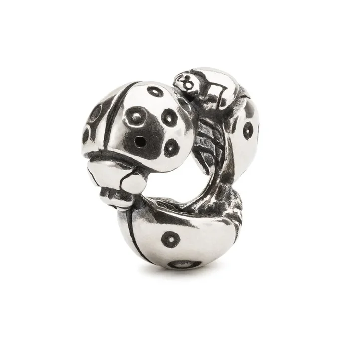 Ladybugs Sterling Silver Trollbead