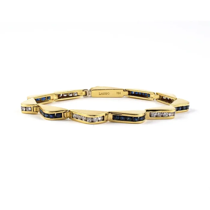 Lagos Sapphire & Diamond Bracelet