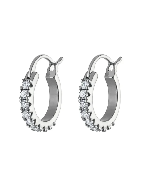 Lane Hoop Mini Silver
