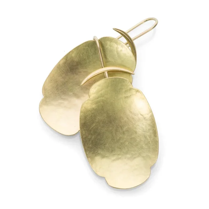 Large Scallop Earrings