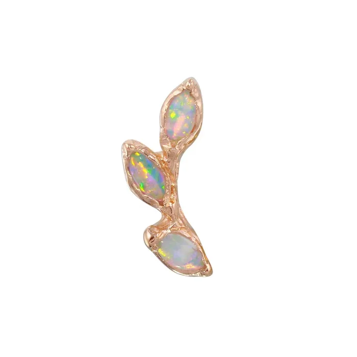Leaf Trio Stud Earring