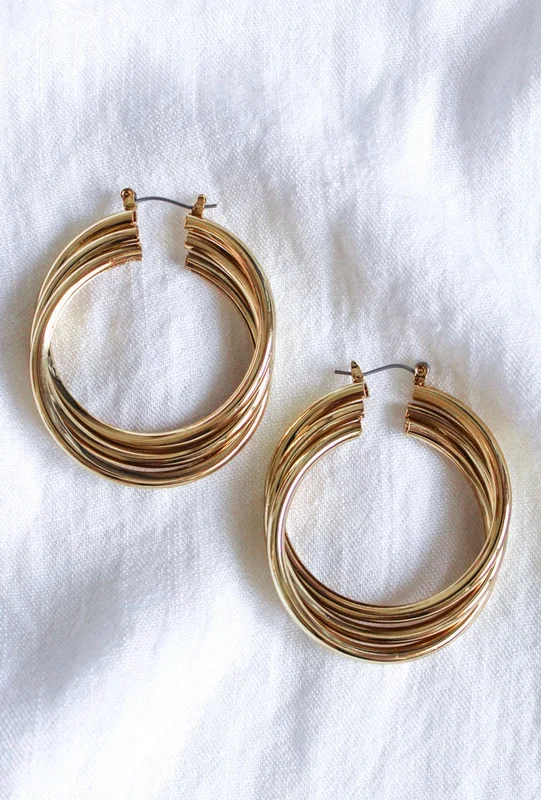 Lexie Triple Hoop