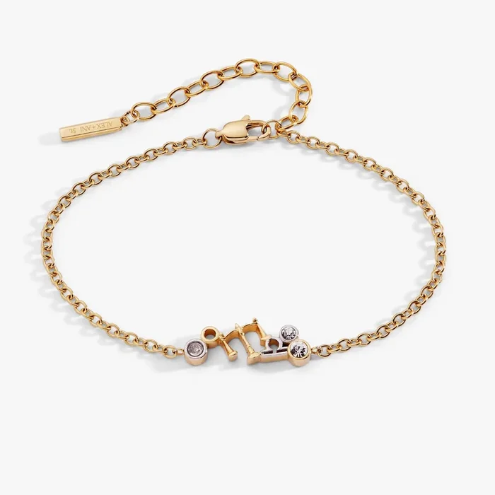 Libra Zodiac Inline Bracelet
