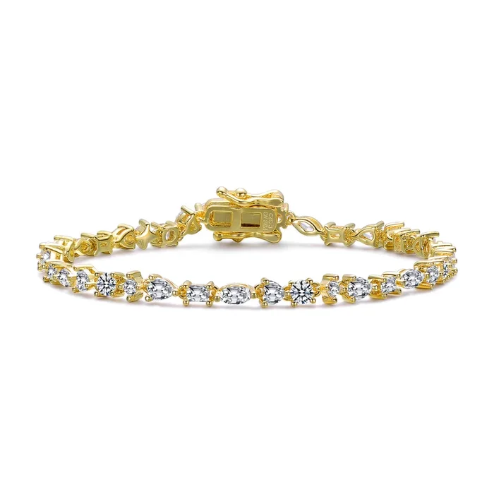 Lierre Cluster Couture Tennis Bracelet
