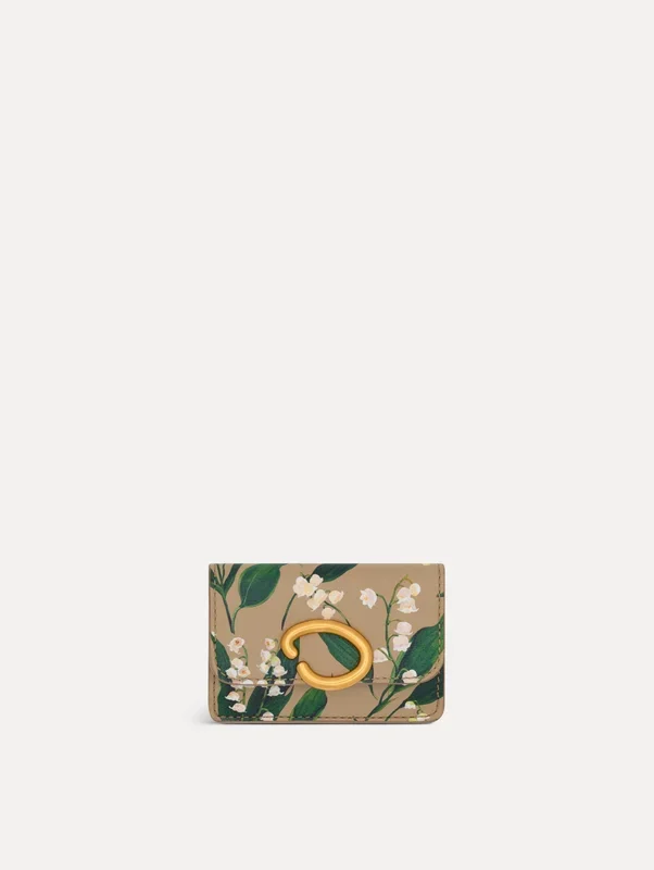 Lily of the Valley–Printed Card Case