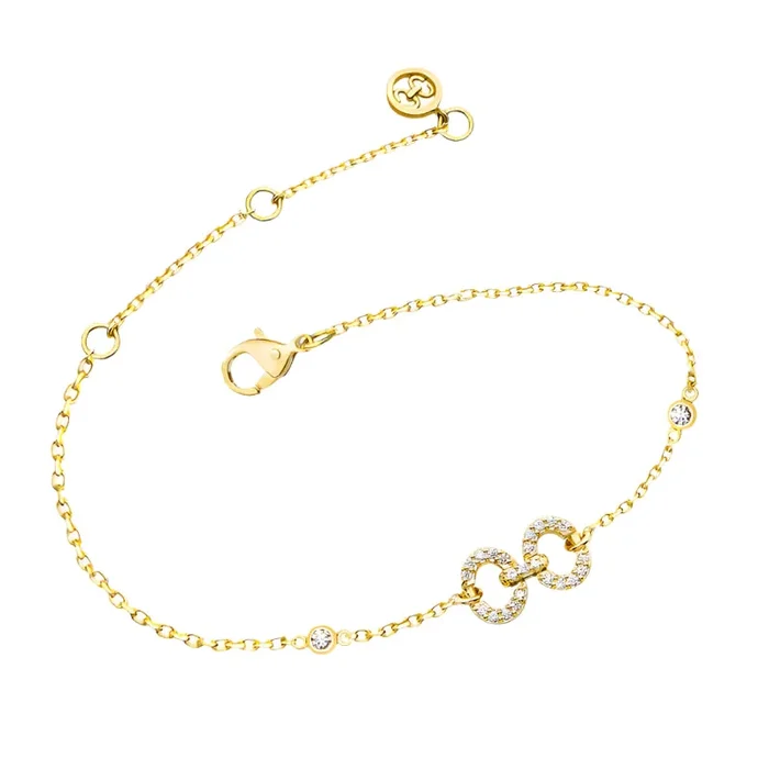 Links HC Bracelet with Diamonds