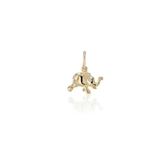 Little Elephant with Diamond Charm