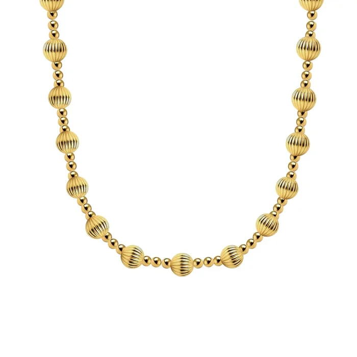 London | Gold Filled Beaded Necklace