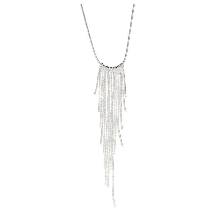Long Fringe Necklace