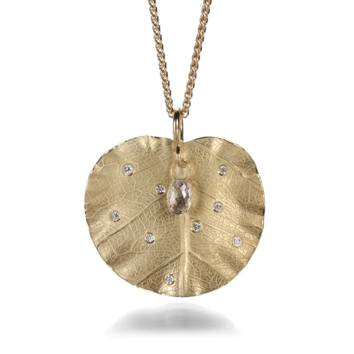 Lotus Leaf Necklace