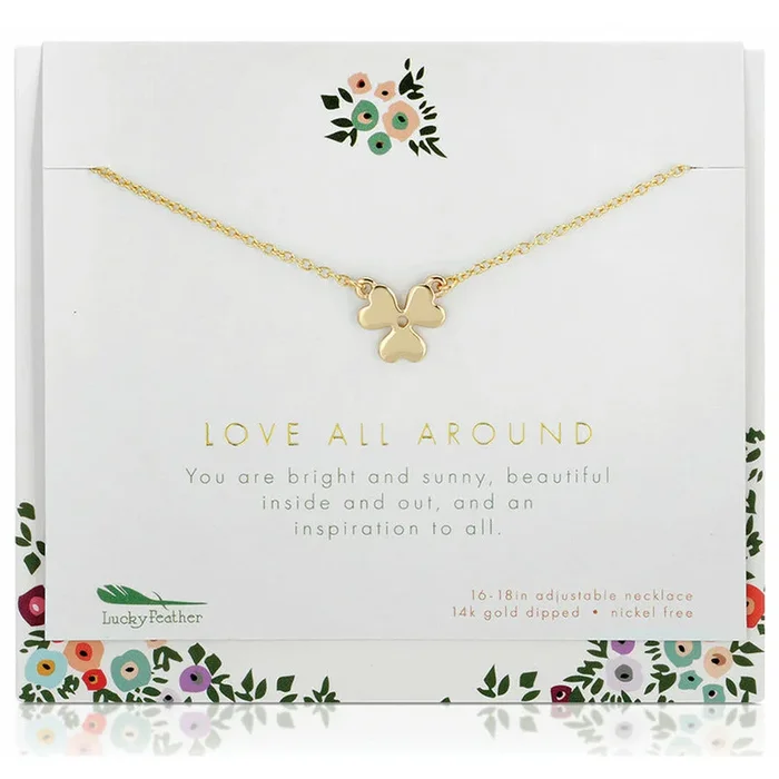 Love All Around – Necklace & Card