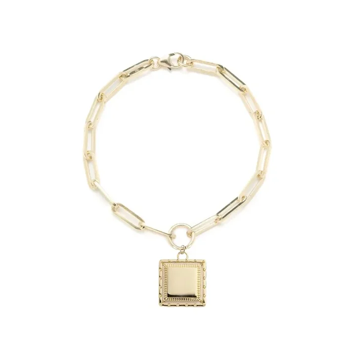 Lovestruck : Engravable Custom Classic Clip Fob Chain Bracelet
