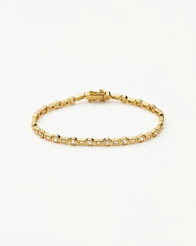 Lucy Williams Tennis Bracelet | 18k Gold Vermeil