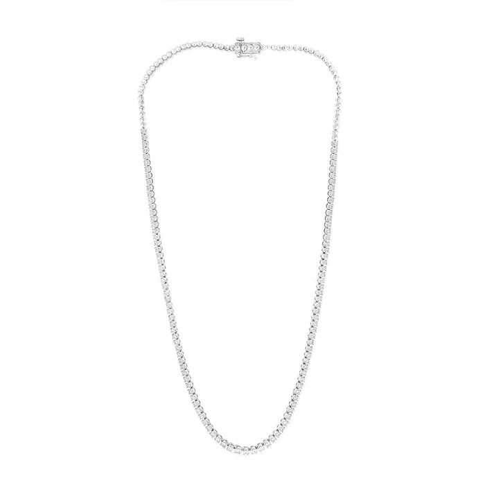 Luminesce Lab Grown 1/2 Carat Diamonds Necklace in Sterling Silver