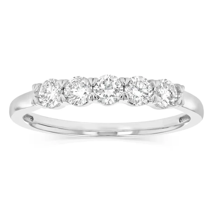 Luminesce Lab Grown 1/4 Carat Eternity Ring in Sterling Silver