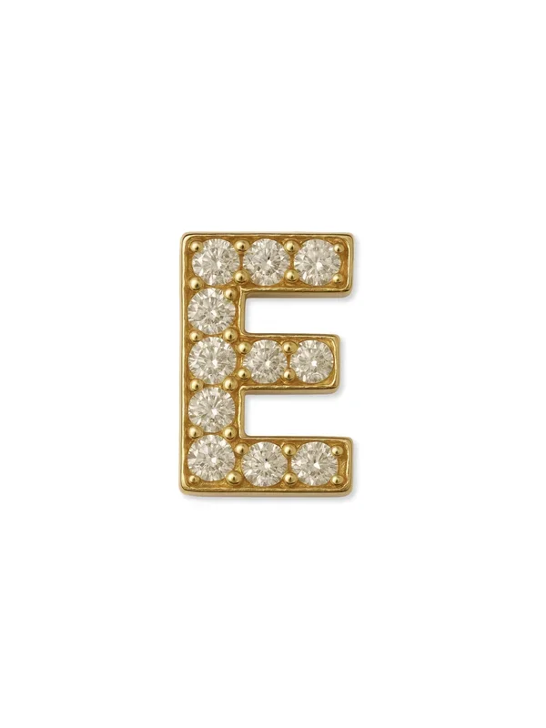 LUX Letter Slide Charms Letter E