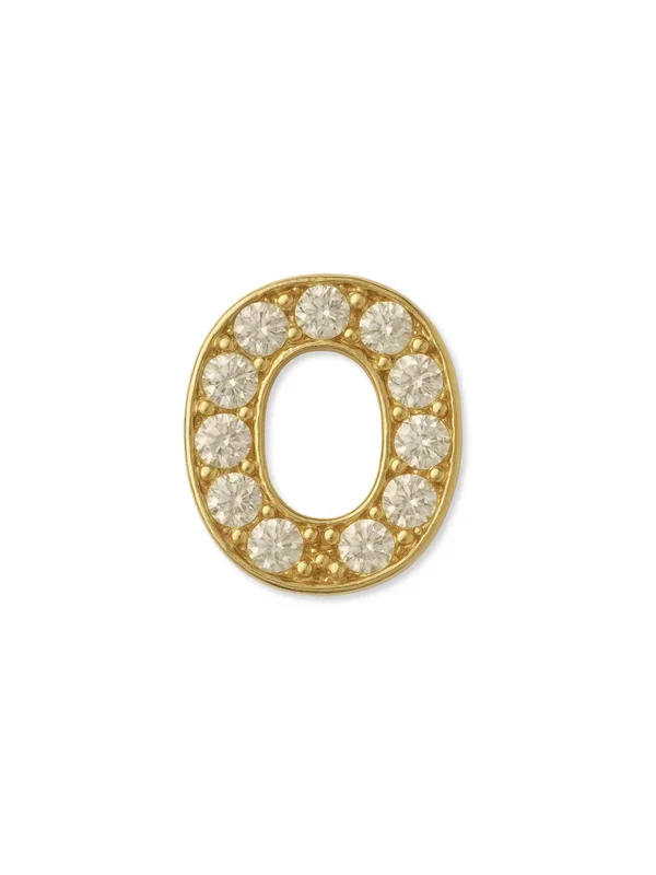 LUX Letter Slide Charms Letter O