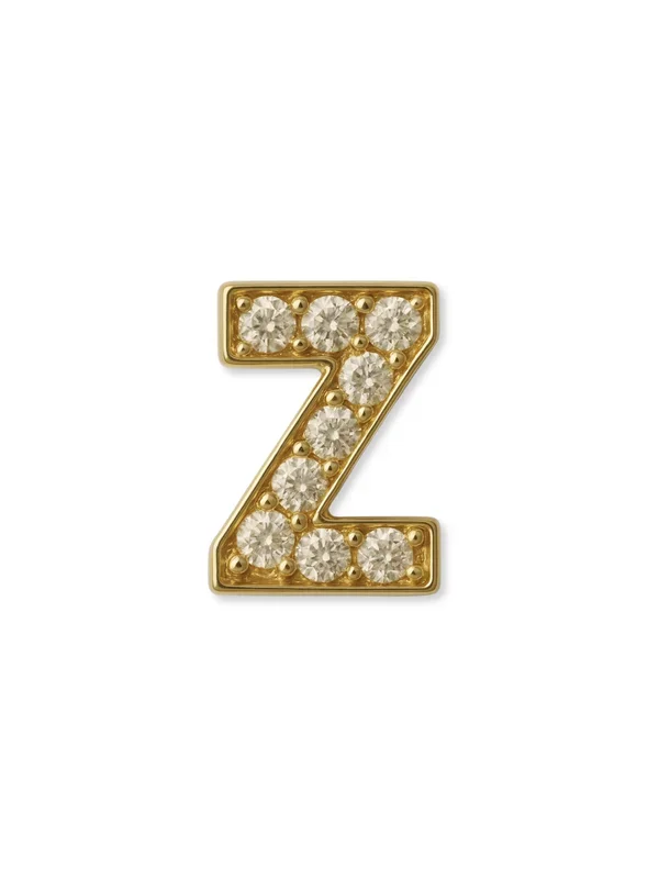 LUX Letter Slide Charms Letter Z