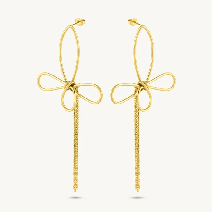 Luxe Bowline Drop Earrings