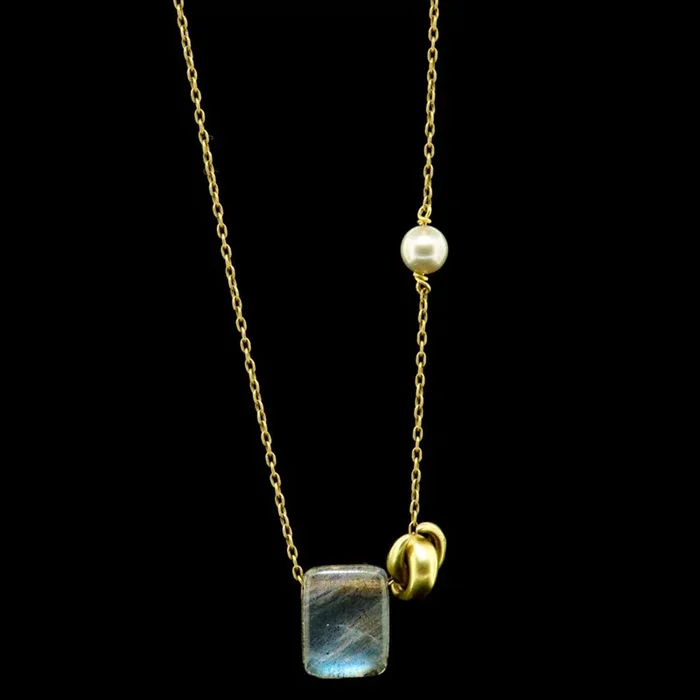 Luxe Combo Chiclet Necklace