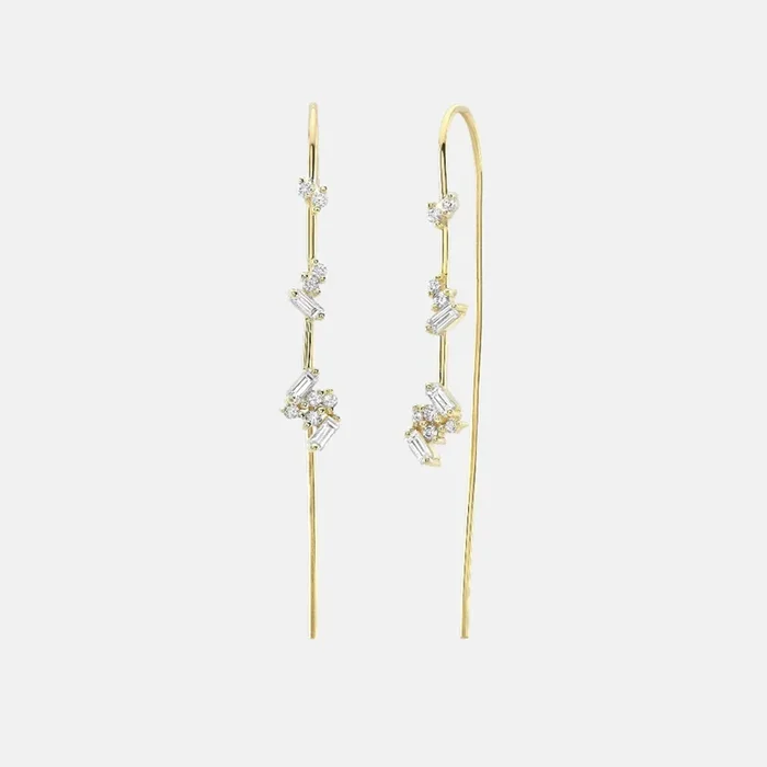 Luxe Diamond Threaders