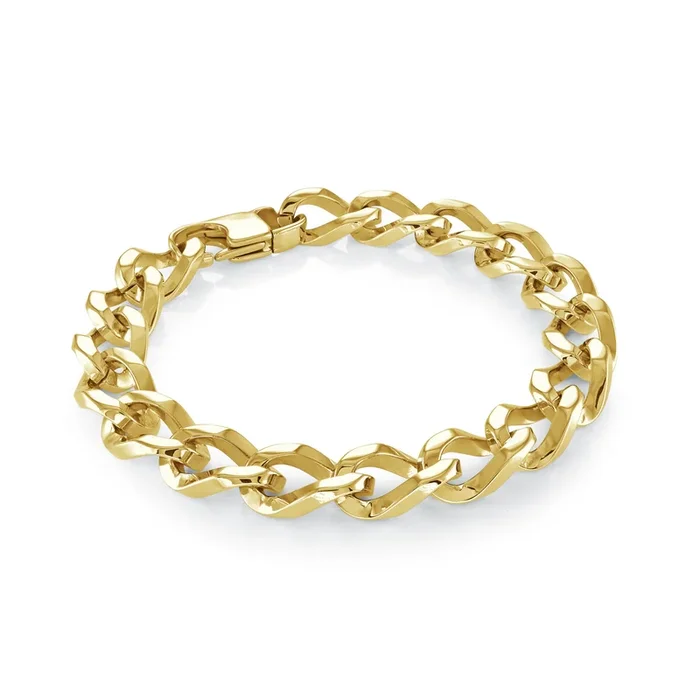 LuxeLink Open Curb Bracelet