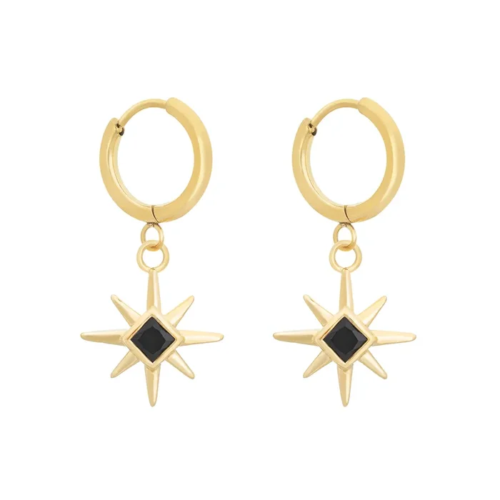 Lyra Earrings – Black