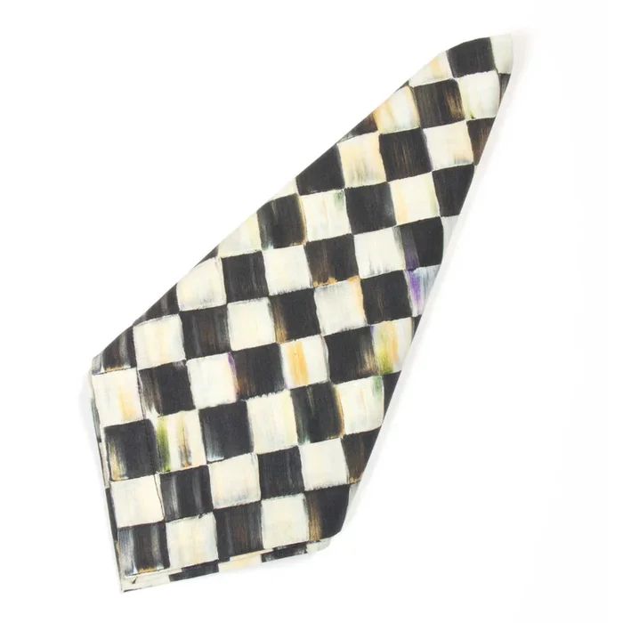 MacKenzie-Childs Courtly Check Cotton Napkin
