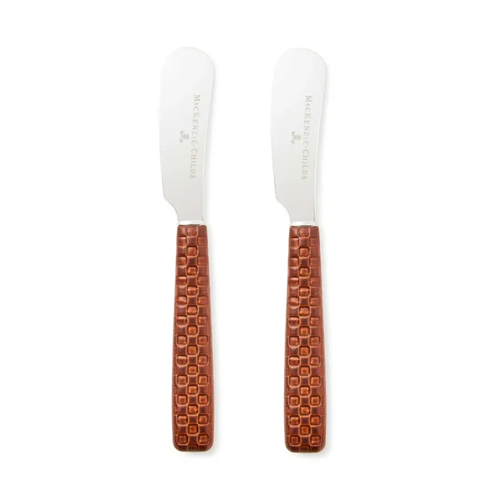 MacKenzie-Childs Everyday Leather Spreader Set