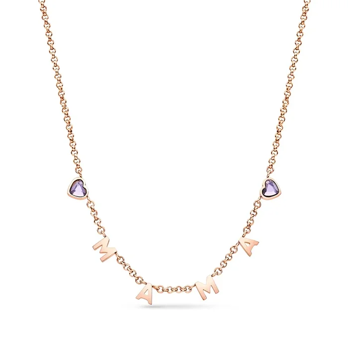 Made Mine Name Necklace (Rose Gold)