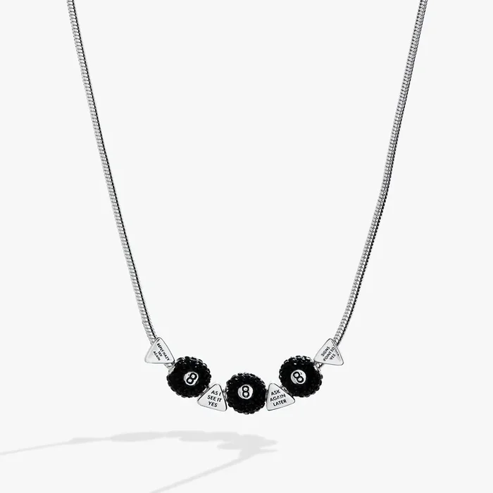 Magic 8 Ball™ Slider Charm Necklace