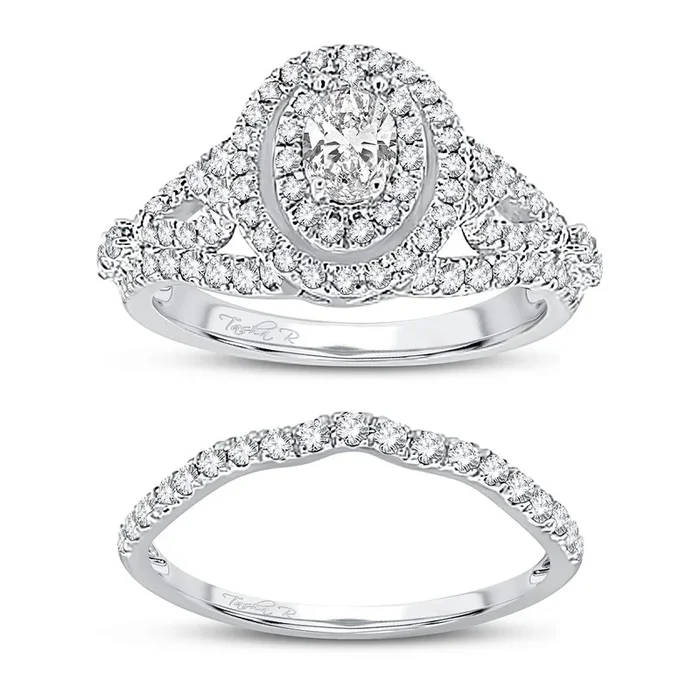 Magnifcnet 14K 1.20CT DIAMOND BRIDAL RING