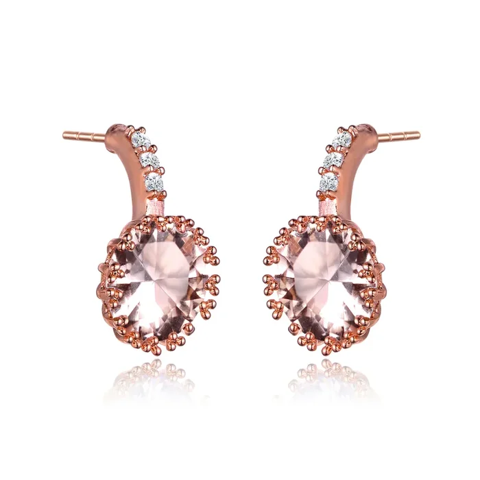 Marie Classic Half Drop Couture Earrings