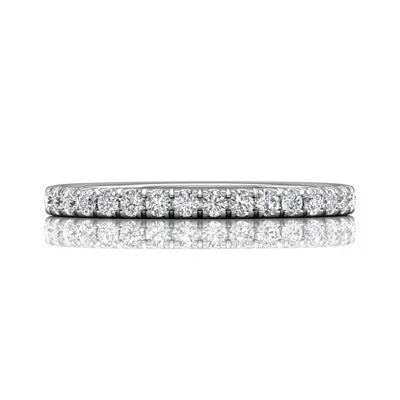 Martin Flyer Diamond Wedding Band in 14kt White Gold (3/8ct tw)