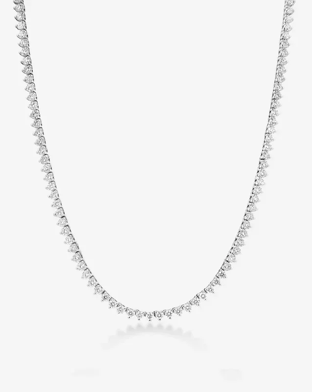 Martini Diamond Tennis Necklace