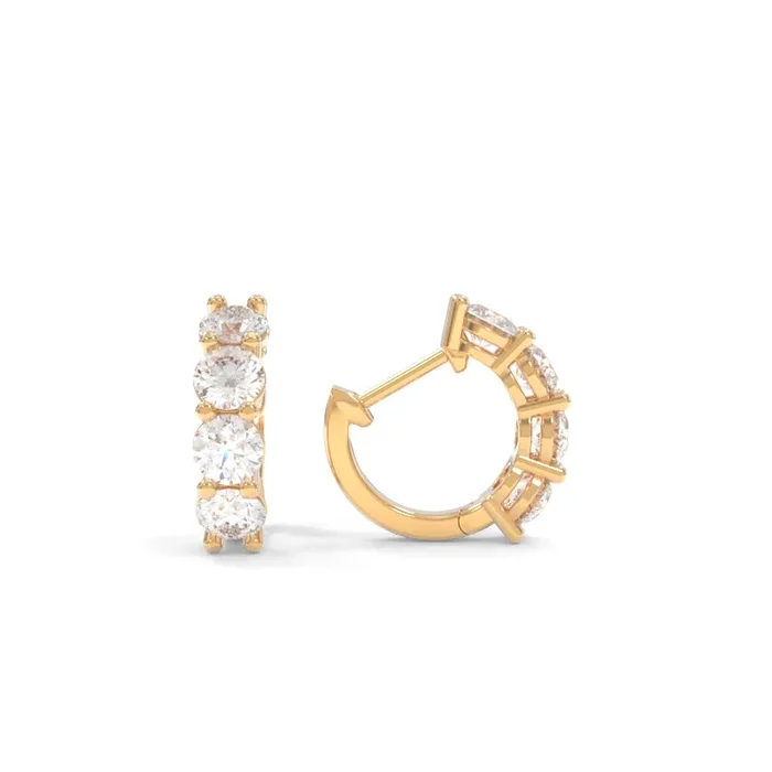 Maya Huggies Lab Grown Diamond