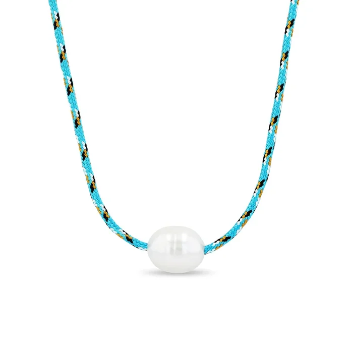 Medium Baroque Pearl Paracord Necklace