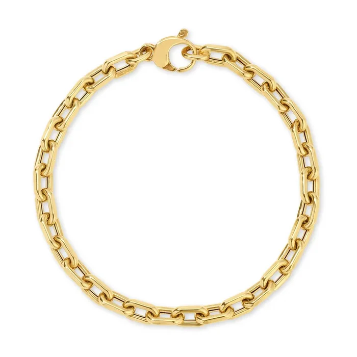 Medium Chunky 14k Chain Bracelet