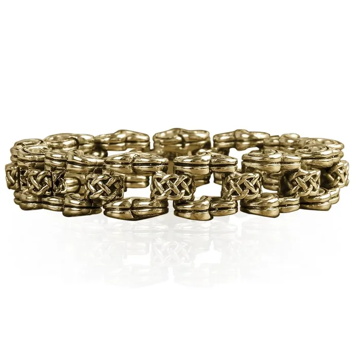 Men’s Celtic Knot Gold Bracelet