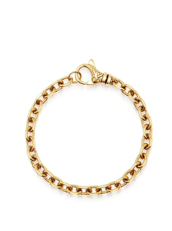 Men’s Gold 6mm Cable Chain Bracelet