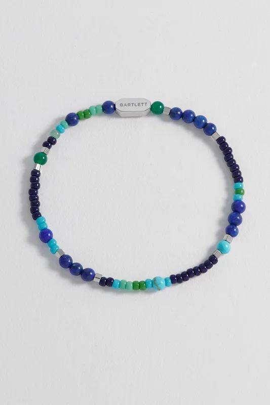 Men’s Mixed Bead Stretch Bracelet