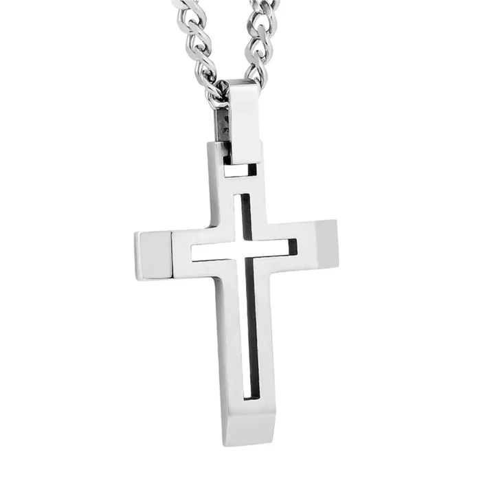 Men’s Open Cross Pendant
